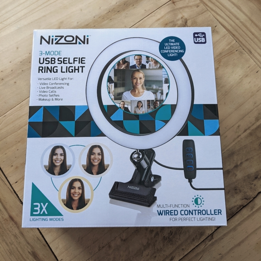 *NEW* USB selfie ring light